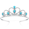 UNIQ Red Gems Rhinestone Tiara No Comb for Little Kid Big Kid Prom Birthday Elsa Princess Crown Girl Tiara